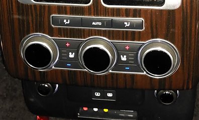 Thumbnail 2: 2016 LAND RANGE ROVER (L405) REAR HEAT AIR AC HVAC CLIMATE CONTROL PANEL