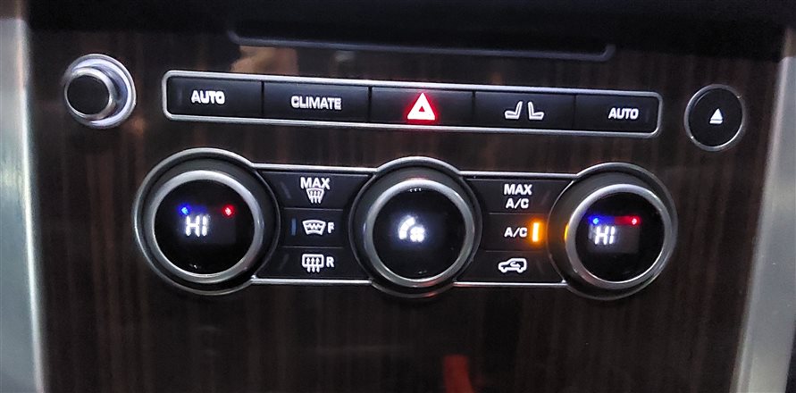 Thumbnail 2: 2016 LAND RANGE ROVER FRONT CENTER DASH HEAT AIR AC CLIMATE CONTROL PANEL