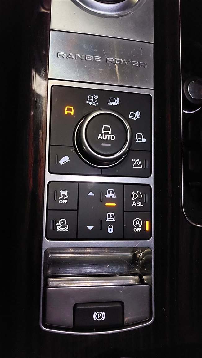 Thumbnail 2: 16 RANGE ROVER L405 TERRAIN RIDE HEIGHT TRACTION PARKING CONTROL SELECTOR PANEL
