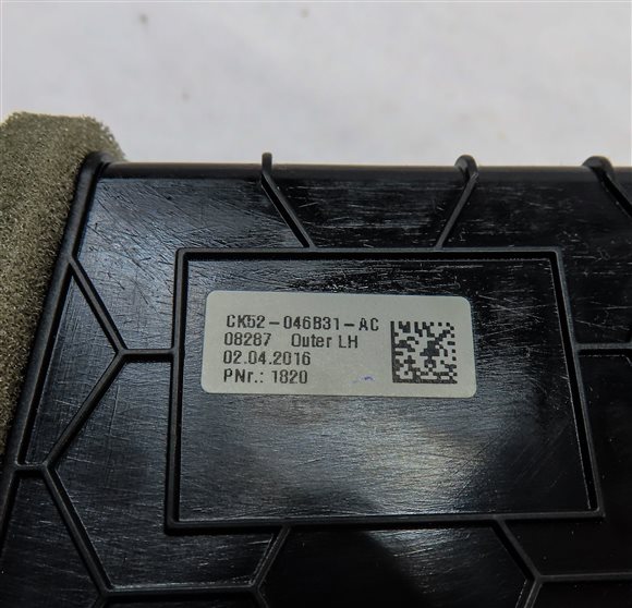 Thumbnail 7: 16 RANGE ROVER (L405) FRONT LEFT DRIVER DASH HEAT AIR AC VENT (GRAY / BLACK)