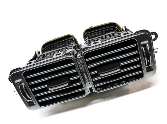 Thumbnail 3: 16 LAND RANGE ROVER L405 FRONT CENTER DASH HEAT AIR AC DUAL VENT (GRAY / BLACK)