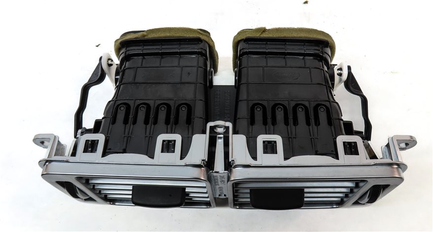Thumbnail 6: 16 LAND RANGE ROVER L405 FRONT CENTER DASH HEAT AIR AC DUAL VENT (GRAY / BLACK)