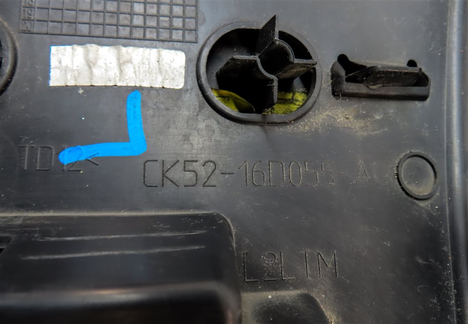Thumbnail 6: 16 LAND RANGE ROVER (L405) FRONT LEFT DRIVER LOWER FENDER TRIM MOULDING (BLACK)