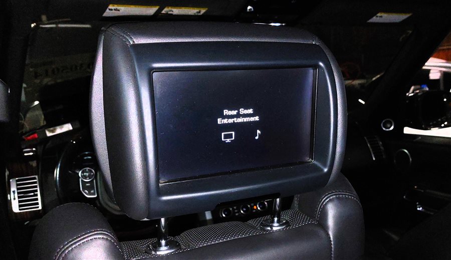 14-16 RANGE ROVER L405 FRONT LEFT OR RIGHT COMFORT HEADREST w/MEDIA SCREEN