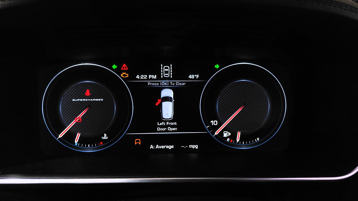 Thumbnail 3: 2013-2016 RANGE ROVER (L405) SPEEDOMETER INSTRUMENT GAUGE CLUSTER (110k)