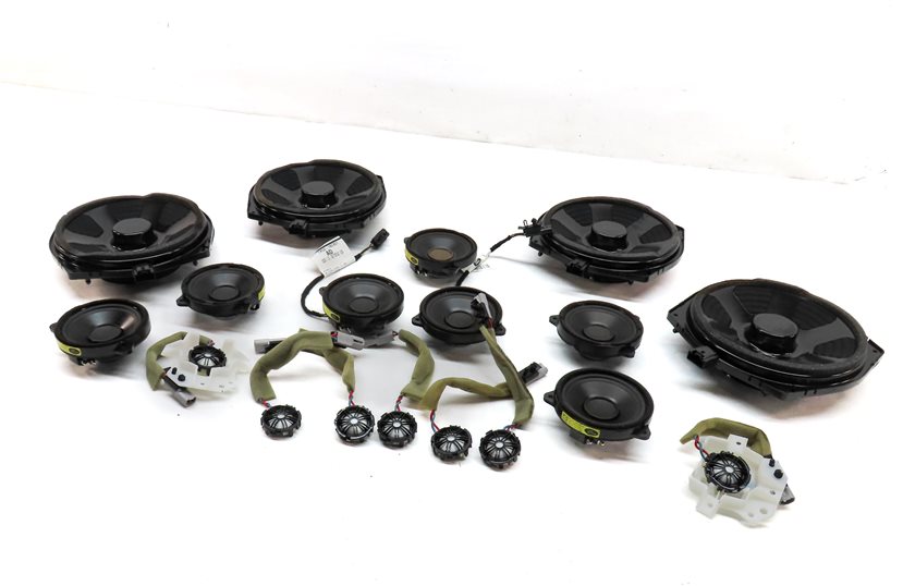 2016 LAND RANGE ROVER (L405) RADIO STEREO AUDIO SOUND SYSTEM SPEAKER SET/18