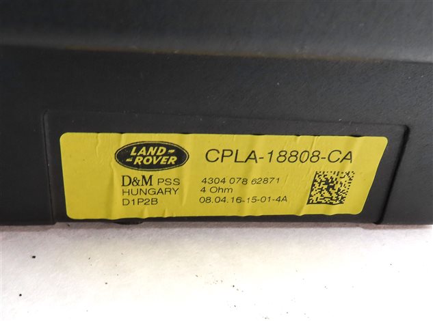 Thumbnail 4: 16 LAND RANGE ROVER (L405) RADIO STEREO AUDIO SOUND SYSTEM SUB SUBWOOFER SPEAKER