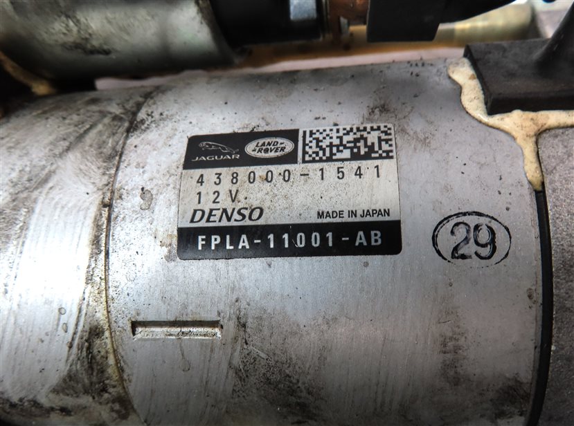 Thumbnail 7: 2015-2020 DISCOVERY RANGE ROVER SPORT (L405 L494 L462) ENGINE STARTER MOTOR