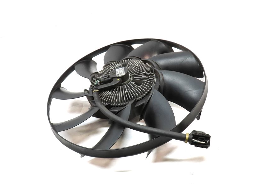 Thumbnail 2: 13-16 RANGE ROVER SPORT (L405 L494) CONDENSER ELECTRIC COOLING FAN & SHROUD