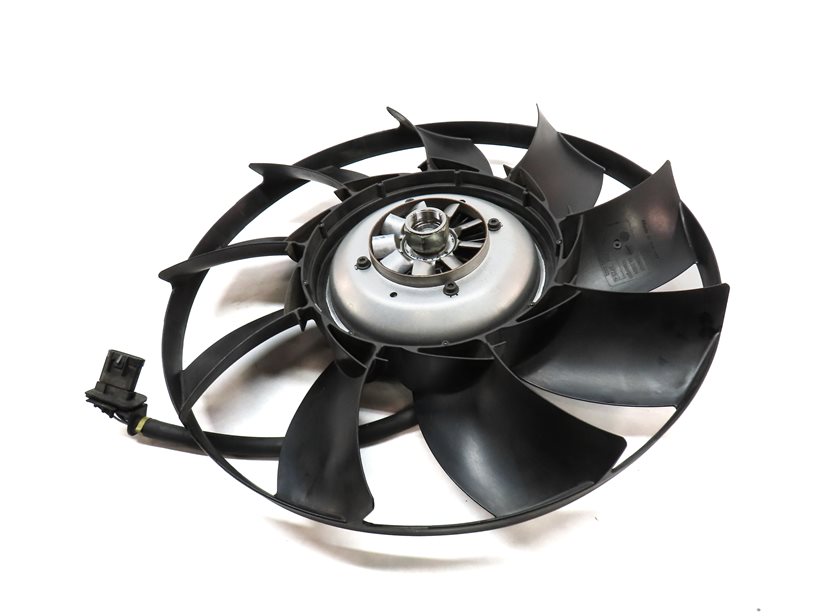 Thumbnail 4: 13-16 RANGE ROVER SPORT (L405 L494) CONDENSER ELECTRIC COOLING FAN & SHROUD