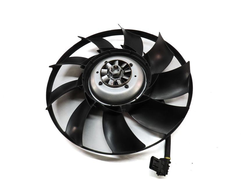 Thumbnail 5: 13-16 RANGE ROVER SPORT (L405 L494) CONDENSER ELECTRIC COOLING FAN & SHROUD