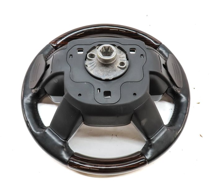 Thumbnail 5: 13-22 RANGE ROVER (L405) HEATED STEERING WHEEL w/ PADDLE & SWITCHES (BLACK WOOD)