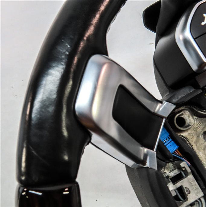 Thumbnail 8: 13-22 RANGE ROVER (L405) HEATED STEERING WHEEL w/ PADDLE & SWITCHES (BLACK WOOD)