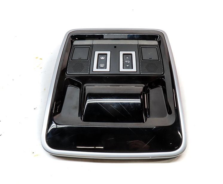 Thumbnail 4: 2016 LAND RANGE ROVER (L405) FRONT OVERHEAD DOME LIGHT LAMP w/SWITCHES (BLACK)
