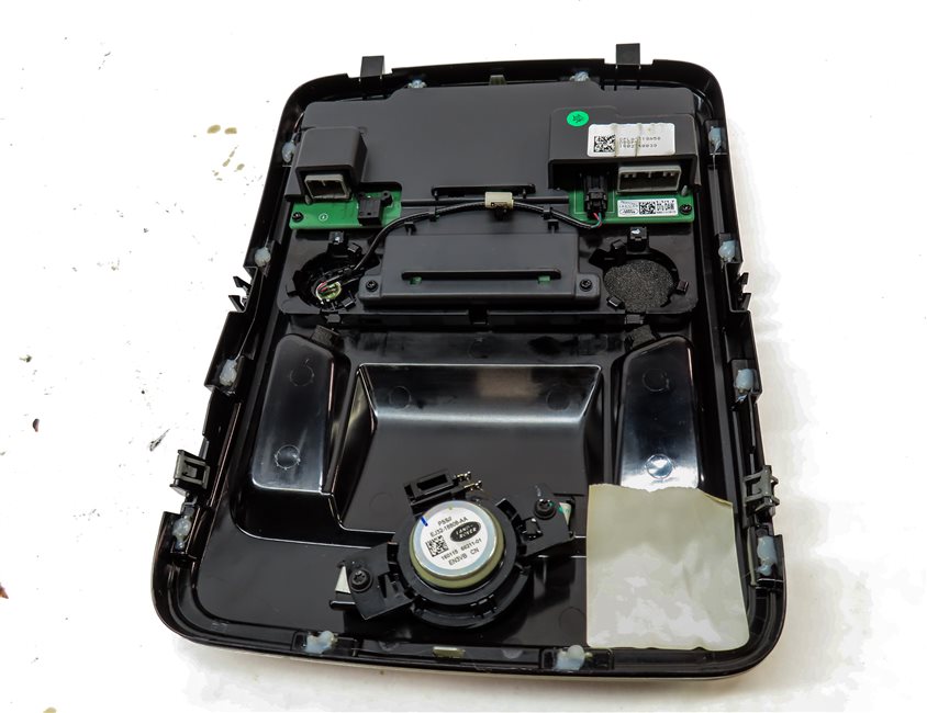 Thumbnail 6: 2016 LAND RANGE ROVER (L405) FRONT OVERHEAD DOME LIGHT LAMP w/SWITCHES (BLACK)