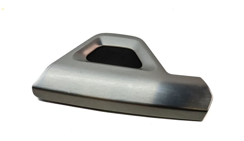 2016 LAND RANGE ROVER (L405) FRONT CENTER CONSOLE TRIM BRUSHED ALUMINUM
