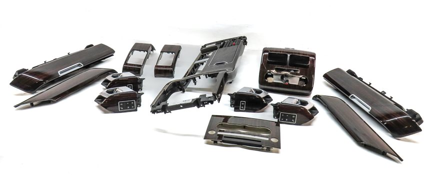 16 LAND RANGE ROVER (L405) INTERIOR DASH CONSOLE DOOR HANDLE TRIM SET (MORZINE)