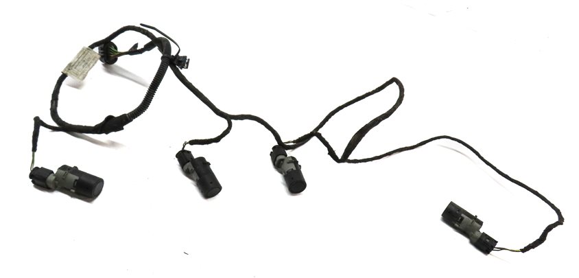 08 LAND RANGE ROVER (L322) REAR PARK ASSIST PDC DISTANCE SENSOR SET/4 w/HARNESS