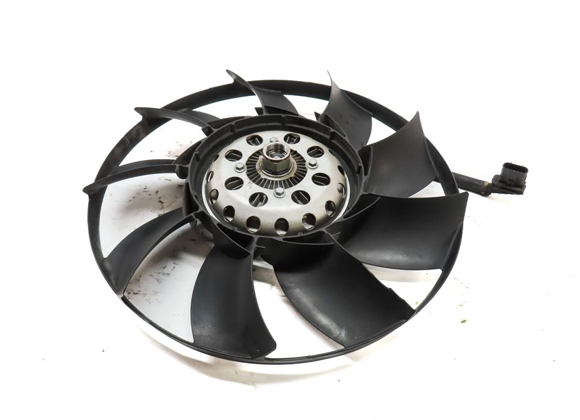 Thumbnail 2: 06-09 RANGE ROVER L322 ENGINE RADIATOR COOLING FAN CONDENSER ASSEMBLY w/MOTOR