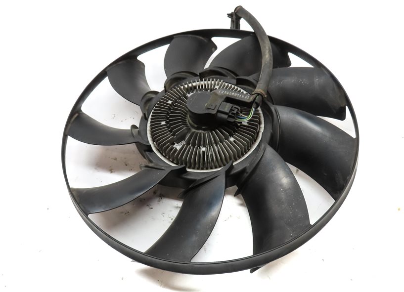 Thumbnail 4: 06-09 RANGE ROVER L322 ENGINE RADIATOR COOLING FAN CONDENSER ASSEMBLY w/MOTOR