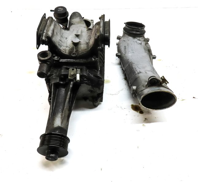 Thumbnail 2: 06-09 RANGE ROVER (L320 L322) 4.2L V8 SUPERCHARGED ENGINE SUPERCHARGER ASSEMBLY