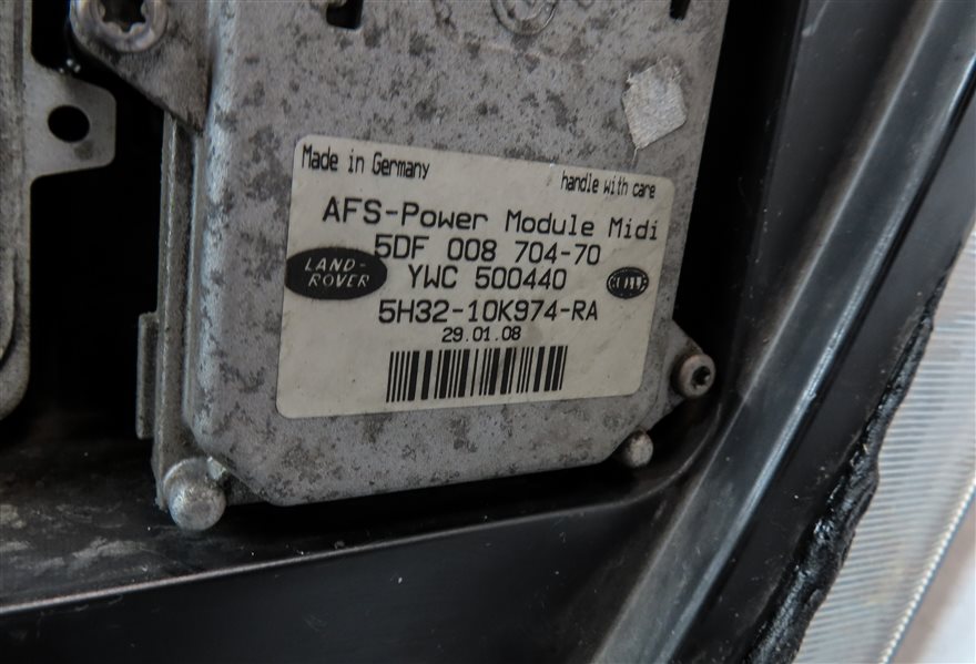 Thumbnail 7: 2006-2009 RANGE ROVER (L322) LEFT HID XENON ADAPTIVE AFS HEADLIGHT LIGHT LAMP