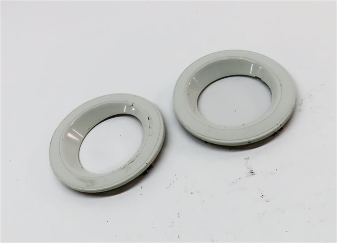 Thumbnail 3: 08 LAND RANGE ROVER (L322) FRONT LEFT & RIGHT FOG LIGHT FOGLIGHT TRIM SET(BLACK)