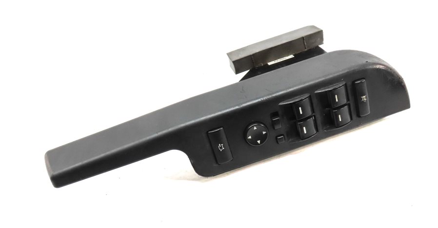 2004-2009 RANGE ROVER (L322) LEFT FRONT DRIVER P-FOLD WINDOW SWITCH w/ TRIM