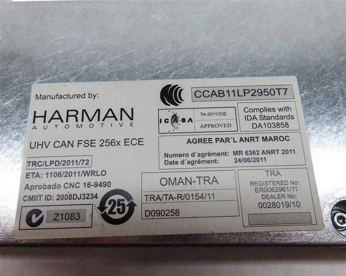 Thumbnail 11: 2010-2017 AUDI A4 Q5 S4 SQ5 (B8 8K 8R) BLUETOOTH COMMUNICATION CONTROL MODULE