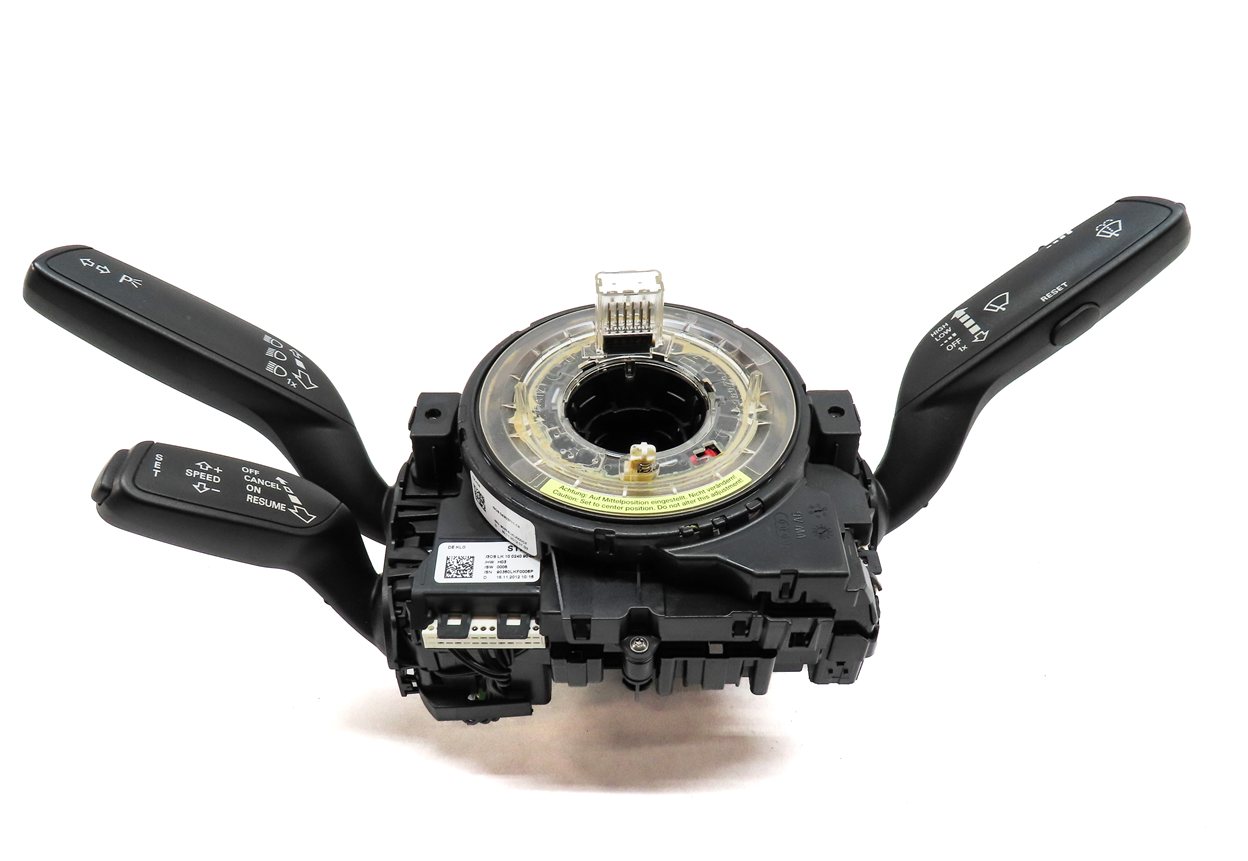 Thumbnail 3: 2013 AUDI A4 (B8 8K) COLUMN TURN CRUISE WIPER COMBINATION SWITCH w/CLOCKSPRING