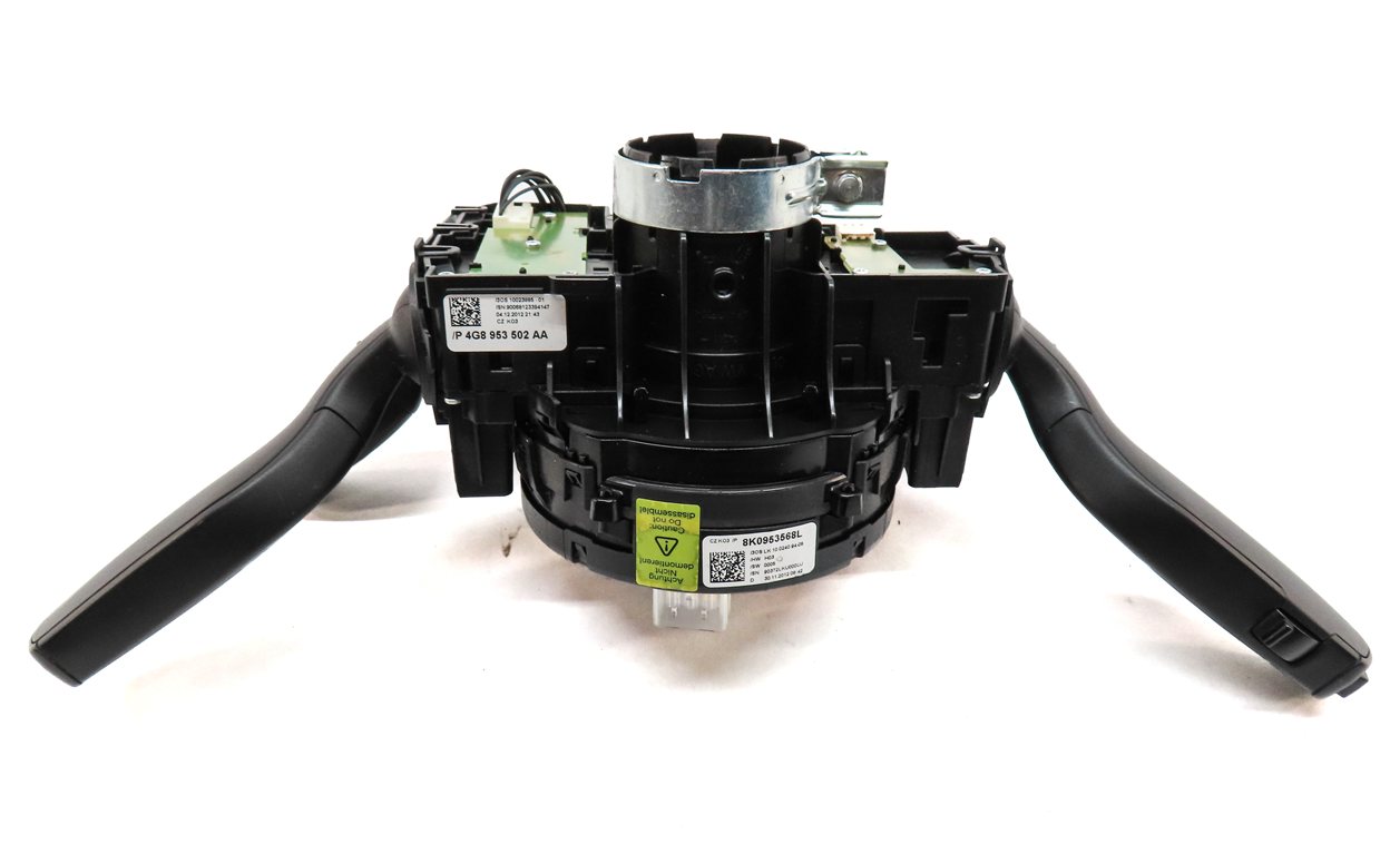 Thumbnail 8: 2013 AUDI A4 (B8 8K) COLUMN TURN CRUISE WIPER COMBINATION SWITCH w/CLOCKSPRING