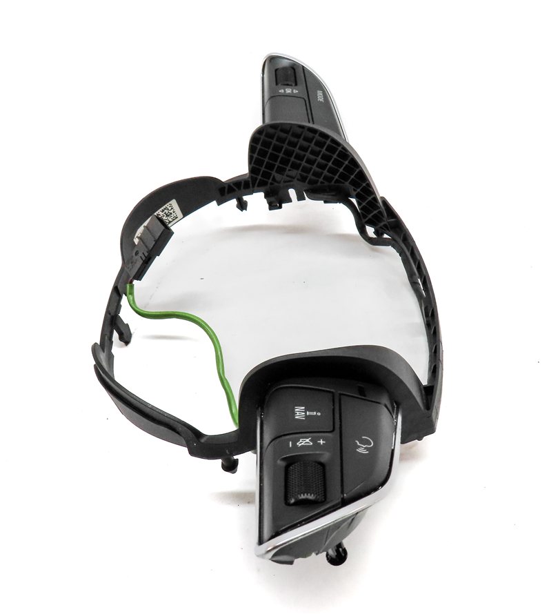 Thumbnail 4: 2013 AUDI A4 (B8 8K) STEERING WHEEL MEDIA NAVI PHONE CONTROL SWITCHES w/TRIM
