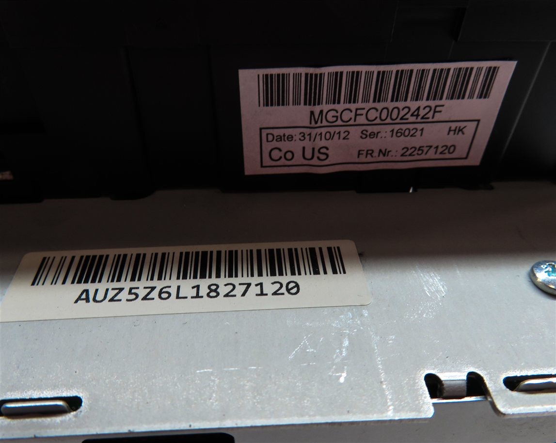 Thumbnail 10: 13-16 AUDI A4 S4 (B8 8K) AM/FM RADIO STEREO RECEIVER CD PLAYER (CONCERT AUDIO)