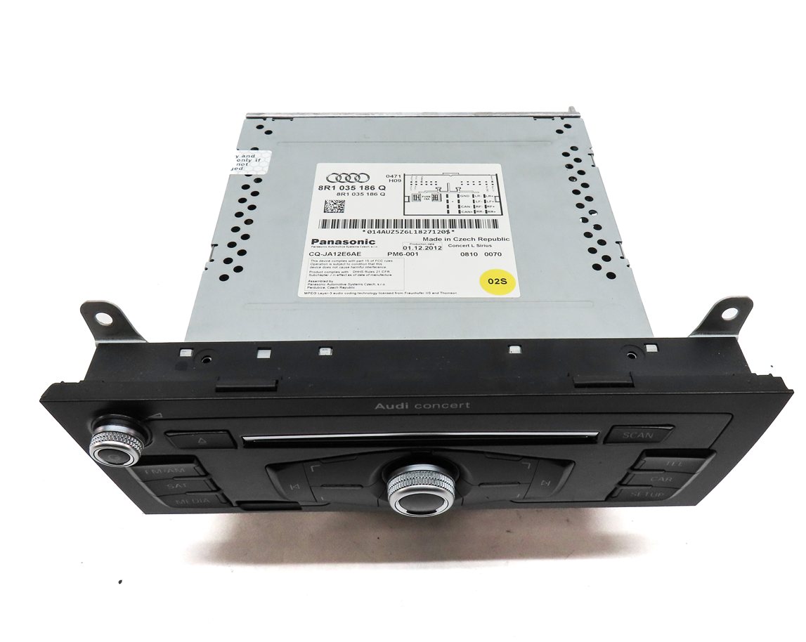 Thumbnail 2: 13-16 AUDI A4 S4 (B8 8K) AM/FM RADIO STEREO RECEIVER CD PLAYER (CONCERT AUDIO)
