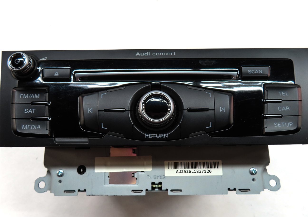 Thumbnail 9: 13-16 AUDI A4 S4 (B8 8K) AM/FM RADIO STEREO RECEIVER CD PLAYER (CONCERT AUDIO)
