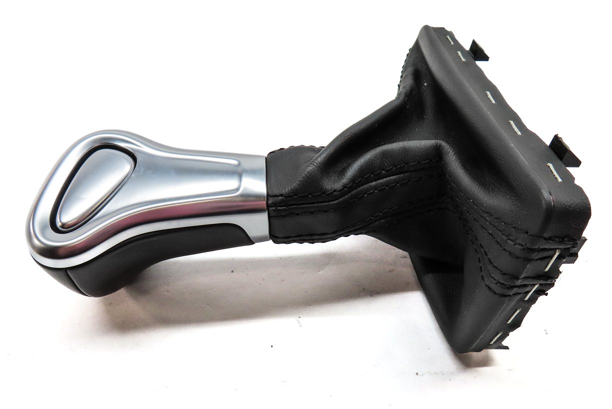 Thumbnail 3: 13 AUDI A4 (B8 8K) FRONT LEFT DRIVER AUTOMATIC SHIFT SHIFTER HANDLE KNOB w/BOOT
