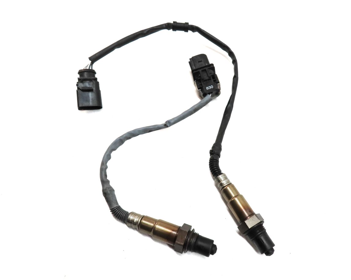 Thumbnail 2: 13 AUDI A4 (B8 8K) 2.0L TURBO (CAEB) ENGINE OXYGEN O2 LAMBDA PROBE SENSOR SET/2