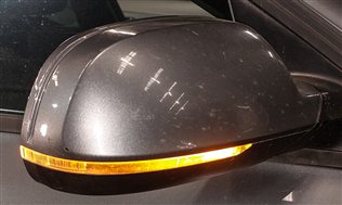 Thumbnail 13: 2010-2016 AUDI A4 (B8 8K) RIGHT FRONT PASSENGER HEATED DOOR MIRROR (GRAY)