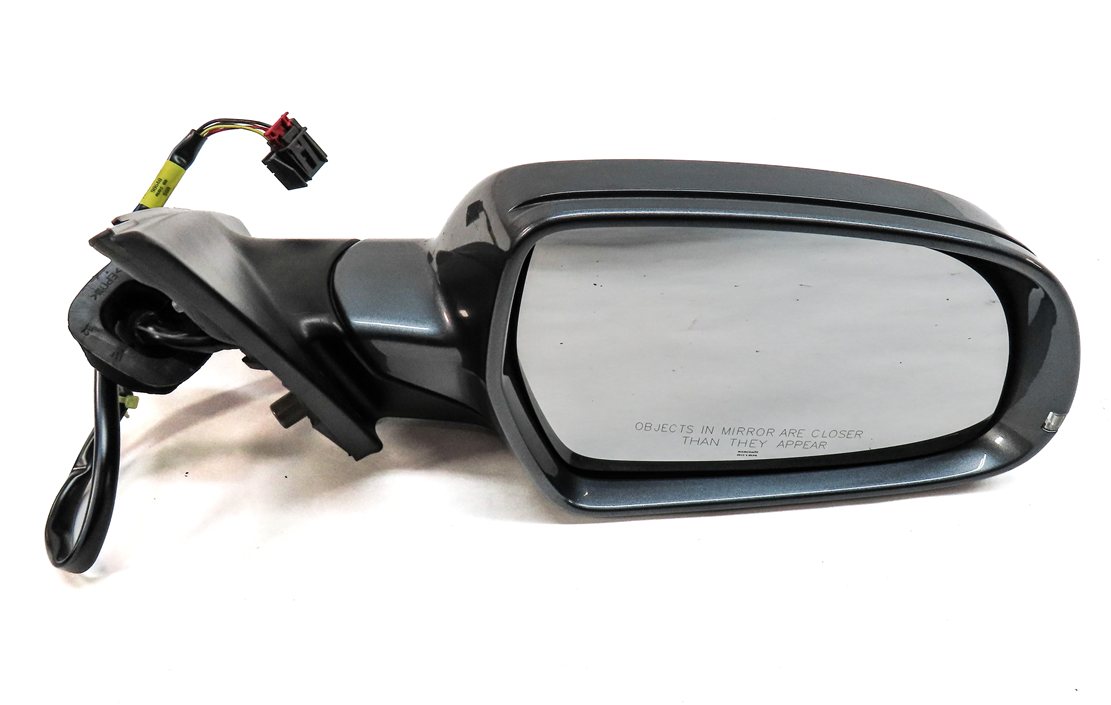 Thumbnail 2: 2010-2016 AUDI A4 (B8 8K) RIGHT FRONT PASSENGER HEATED DOOR MIRROR (GRAY)