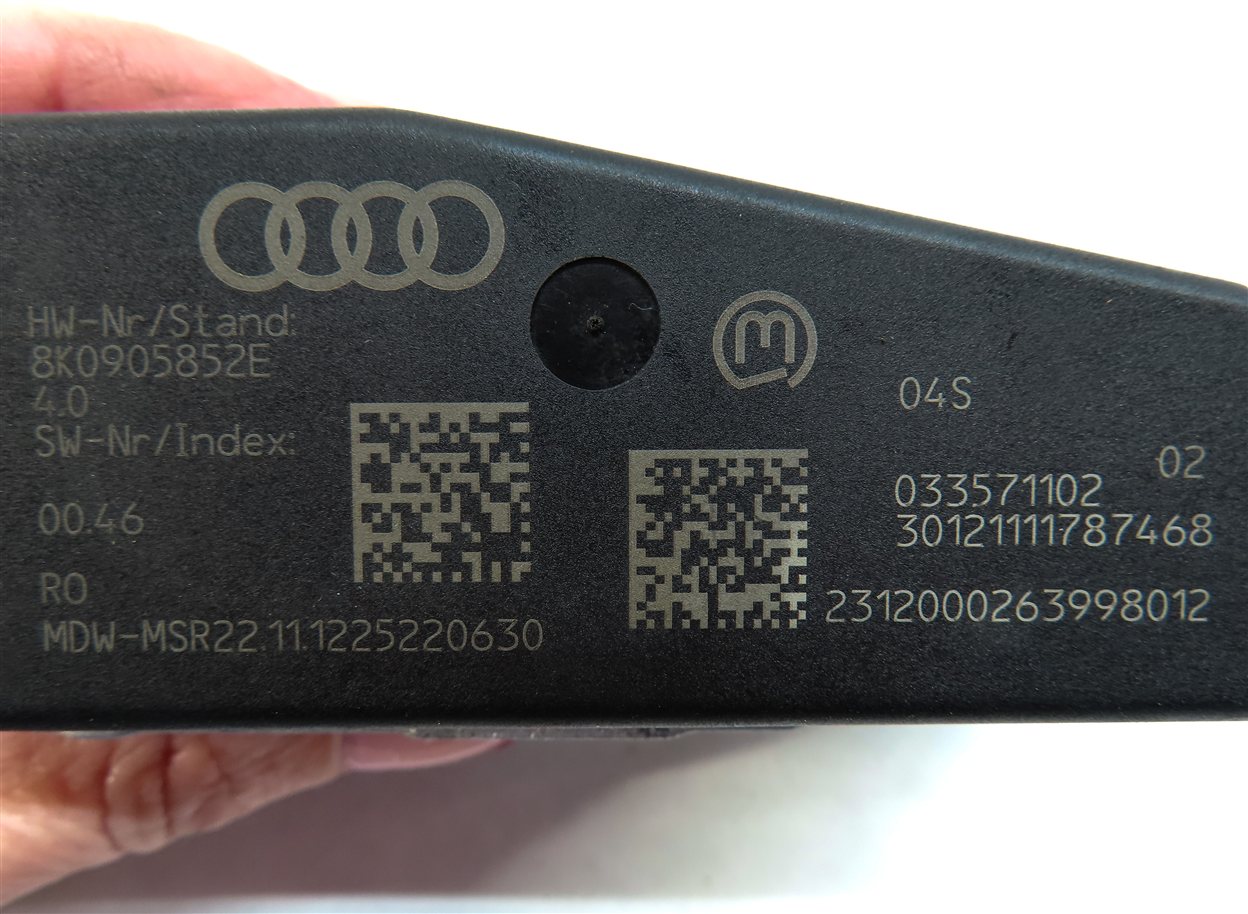 Thumbnail 17: 13 AUDI A4 B8 8K 2.0L TURBO CAEB ENGINE ECM SPEEDOMETER IGNITION IMMOBILIZER SET