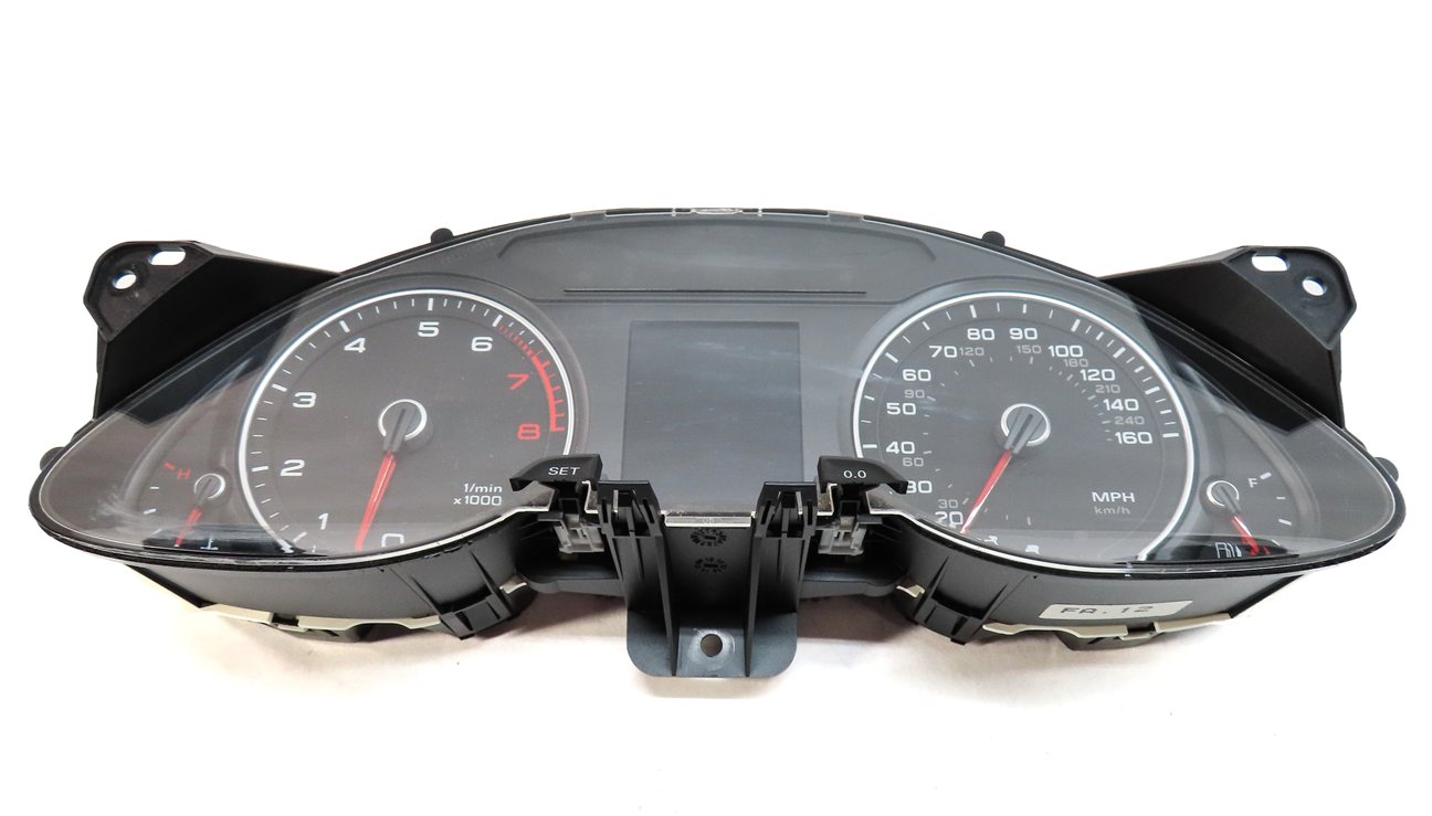 Thumbnail 3: 13 AUDI A4 B8 8K 2.0L TURBO CAEB ENGINE ECM SPEEDOMETER IGNITION IMMOBILIZER SET