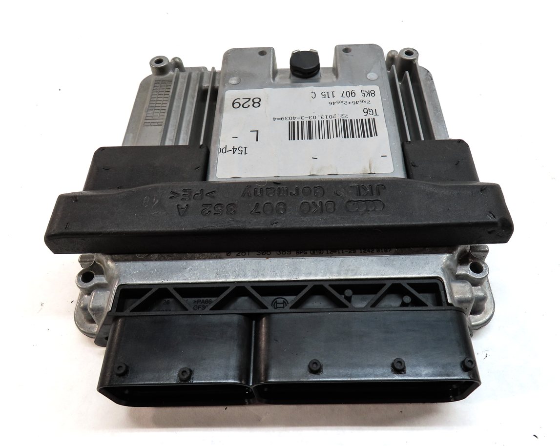 Thumbnail 7: 13 AUDI A4 B8 8K 2.0L TURBO CAEB ENGINE ECM SPEEDOMETER IGNITION IMMOBILIZER SET