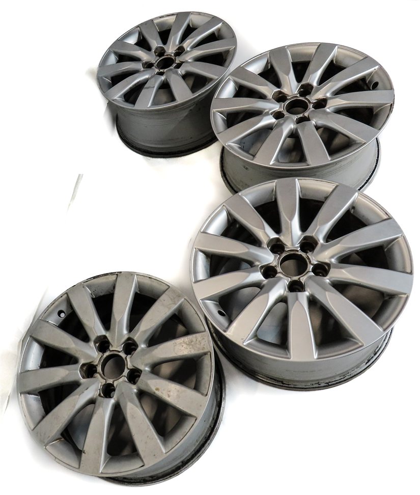 Thumbnail 2: 2013-2016 AUDI A4 (B8 8K) 17x8 ALUMINUM ALLOY 10-SPOKE WHEEL RIM SET/4