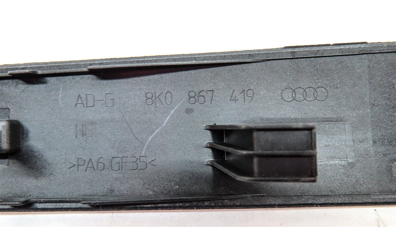 Thumbnail 16: 2013 AUDI A4 (B8 8K) INTERIOR DASH CONSOLE FRONT & REAR DOOR TRIM SET (ALUMINUM)