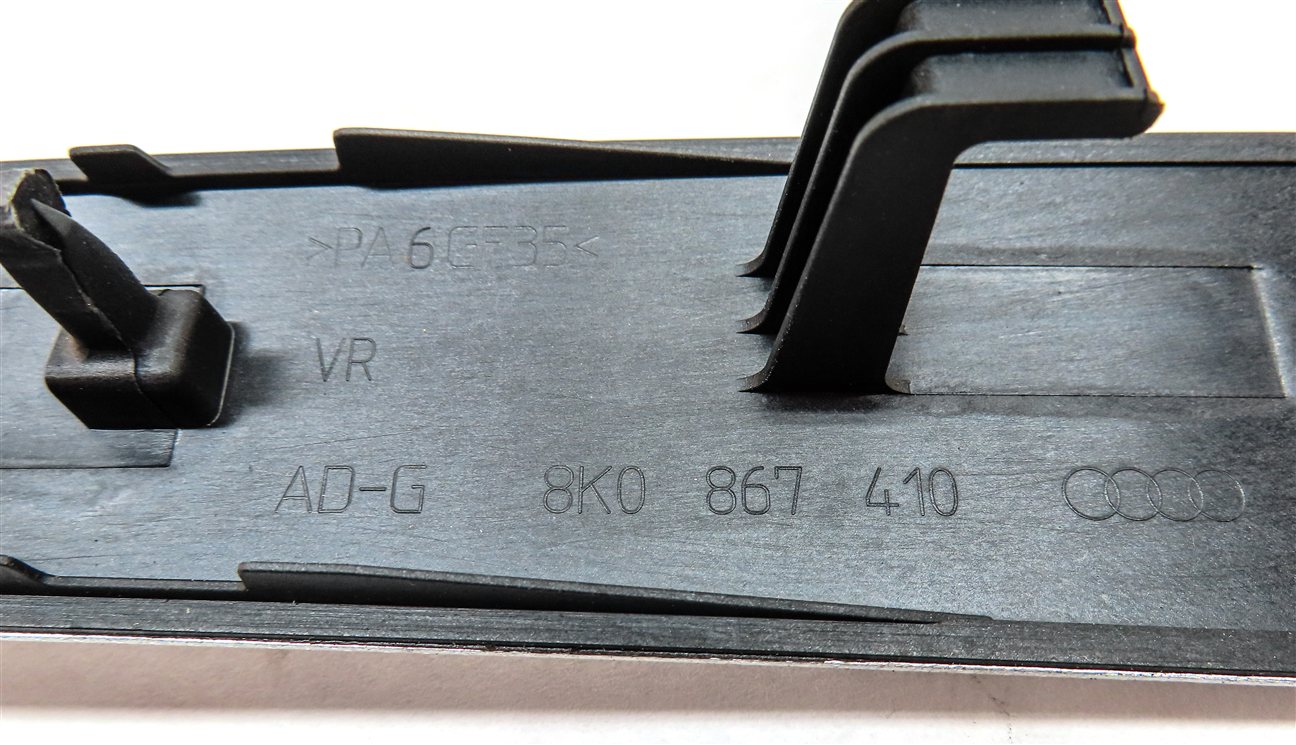 Thumbnail 17: 2013 AUDI A4 (B8 8K) INTERIOR DASH CONSOLE FRONT & REAR DOOR TRIM SET (ALUMINUM)