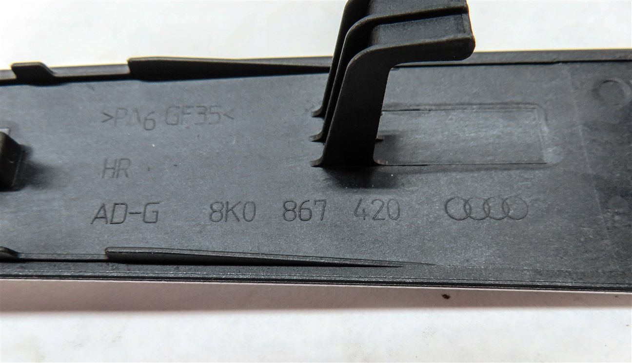 Thumbnail 18: 2013 AUDI A4 (B8 8K) INTERIOR DASH CONSOLE FRONT & REAR DOOR TRIM SET (ALUMINUM)
