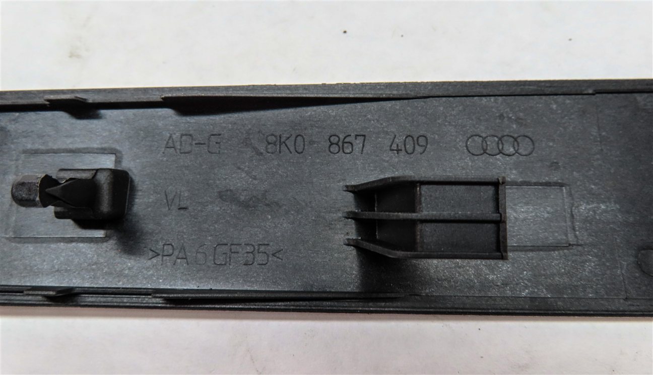 Thumbnail 19: 2013 AUDI A4 (B8 8K) INTERIOR DASH CONSOLE FRONT & REAR DOOR TRIM SET (ALUMINUM)