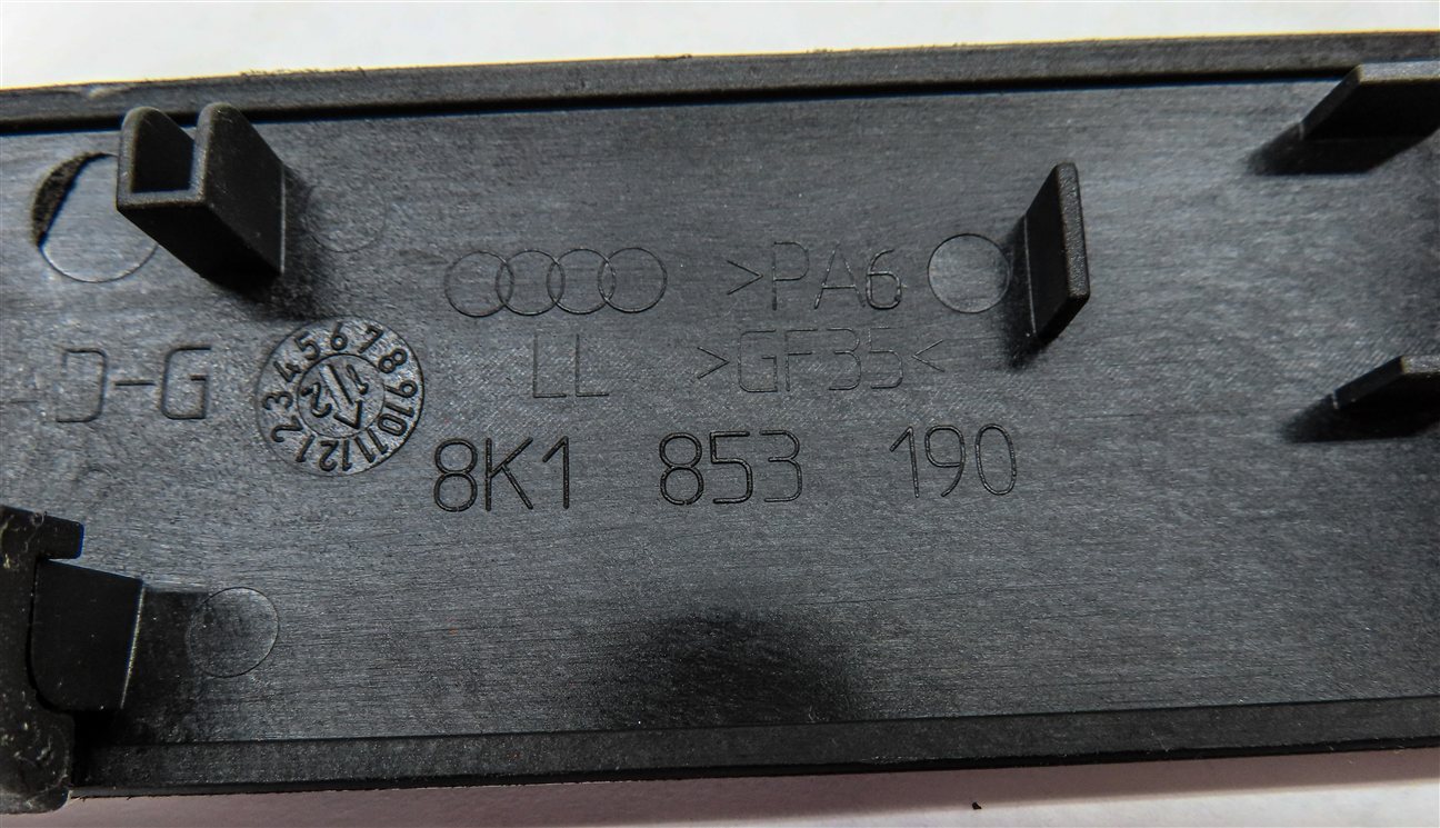 Thumbnail 20: 2013 AUDI A4 (B8 8K) INTERIOR DASH CONSOLE FRONT & REAR DOOR TRIM SET (ALUMINUM)