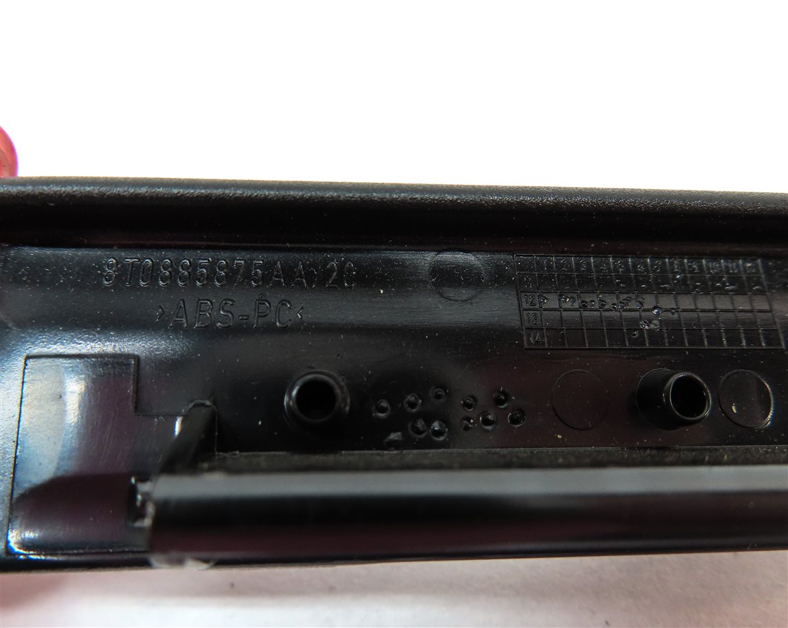 Thumbnail 10: 2013 AUDI A4 (B8 8K) REAR CENTER SEAT BACK CONSOLE ARMREST w/ CUPHOLDER (BLACK)