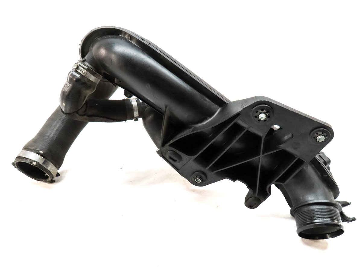 Thumbnail 10: 13 AUDI A4 B8 8K 2.0L TURBO ENGINE INTERCOOLER PRESSURE HOSE PIPE w/ MAP SENSOR